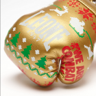 Играчка за елха - Leone MINI XMAS GLOVE - AC23X / Gold